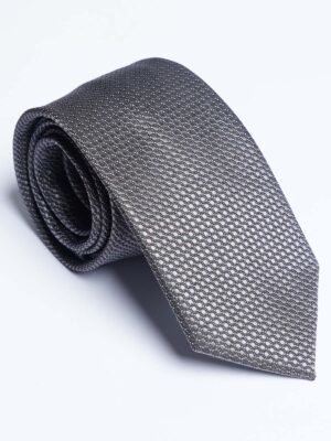 Grey Designer Self Tie (TIE-1835)