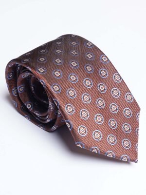 Maroon Designer Self Tie (TIE-1840)