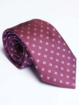 Purple Designer Self Tie (TIE-1842)