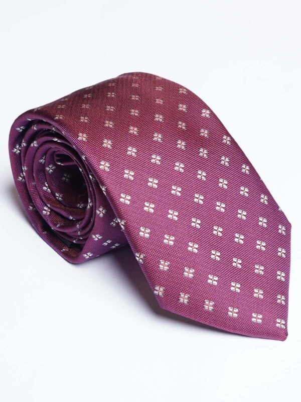 Purple Designer Self Tie (TIE-1842)