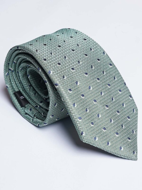 Light Green Designer Self Tie (TIE-1844)