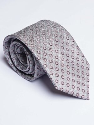 Grey Designer Self Tie (TIE-1846)
