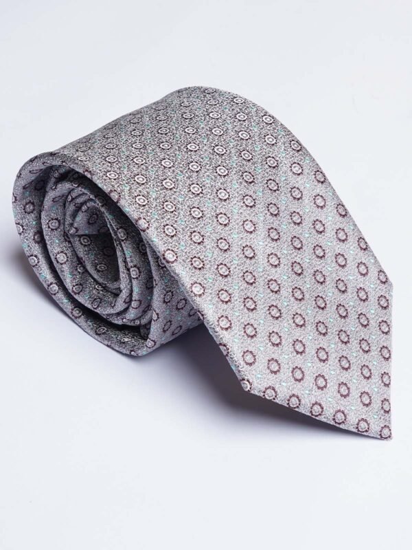 Grey Designer Self Tie (TIE-1846)