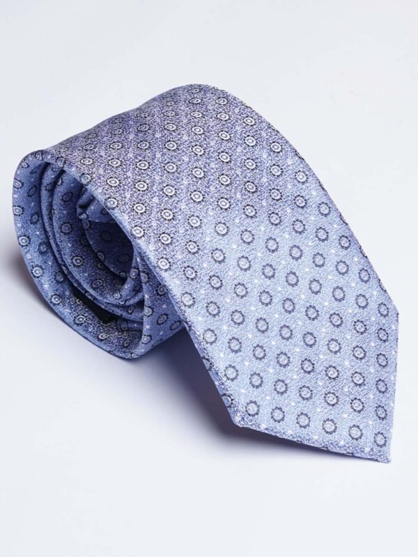 Light Blue Designer Self Tie (TIE-1847)
