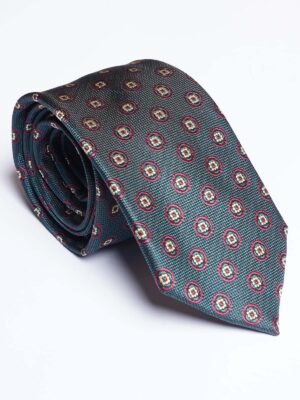 Dark Green Designer Self Tie (TIE-1848)