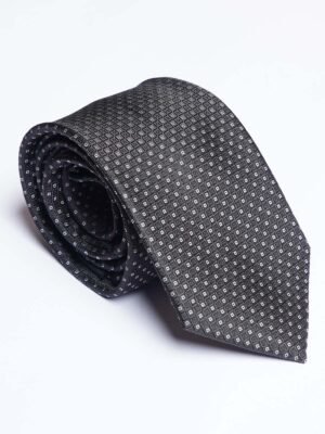 Black Designer Self Tie (TIE-1856)