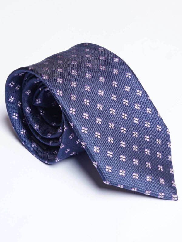 Dark Blue Designer Self Tie (TIE-1858)