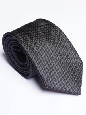 Black Designer Self Tie (TIE-1860)