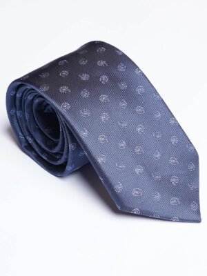 Navy Blue Designer Self Tie (TIE-1866)