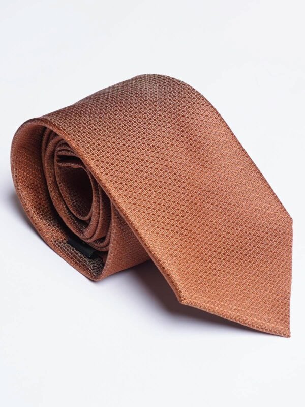 Dark Brown Designer Self Tie (TIE-1868)