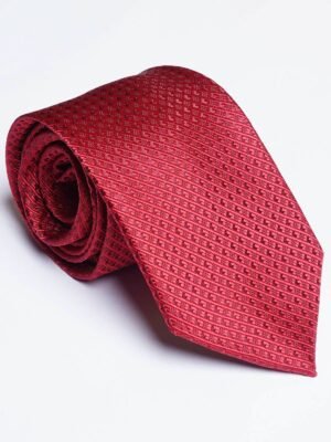 Red Designer Self Tie (TIE-1871)