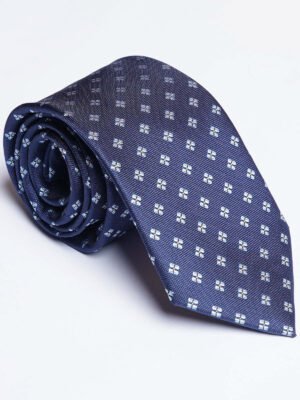 Dark Blue Designer Self Tie (TIE-1876)