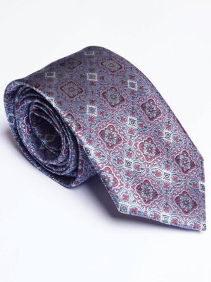 Blue Designer Self Tie (TIE-1879)