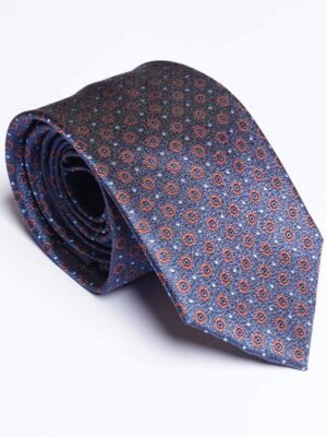 Navy Blue Designer Self Tie (TIE-1880)