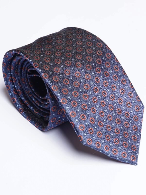 Navy Blue Designer Self Tie (TIE-1880)