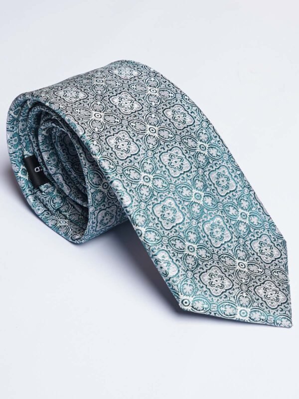 Light Green Designer Self Tie (TIE-1893)