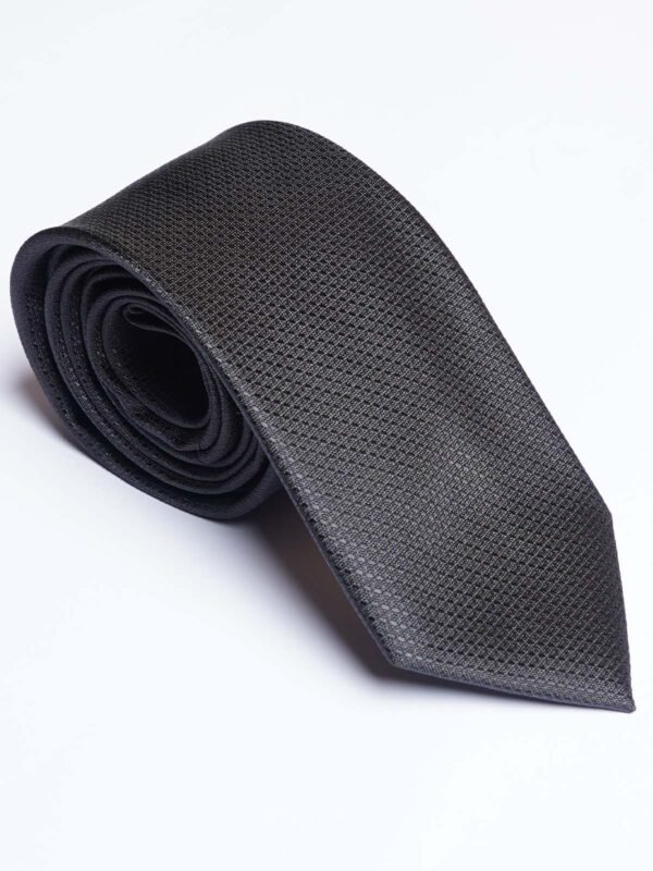Black Designer Self Tie (TIE-1894)