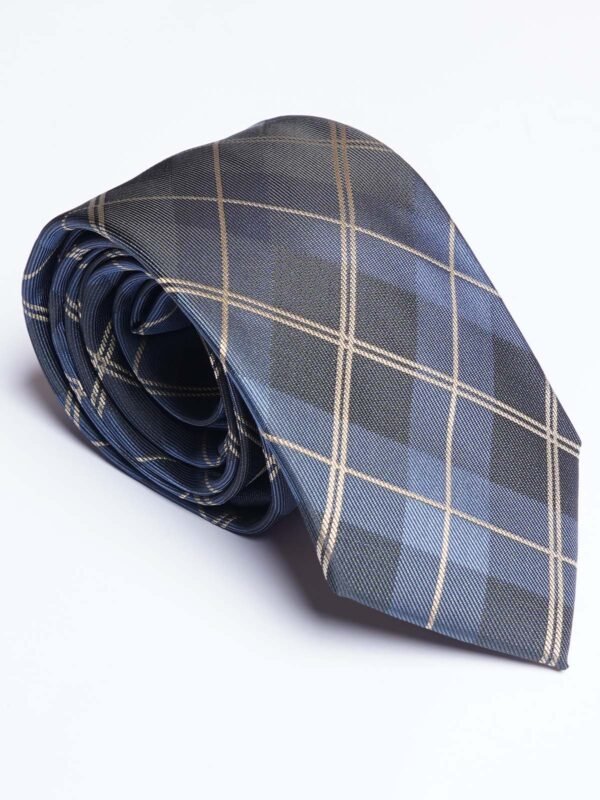 Dark Blue Designer Self Tie (TIE-1898)