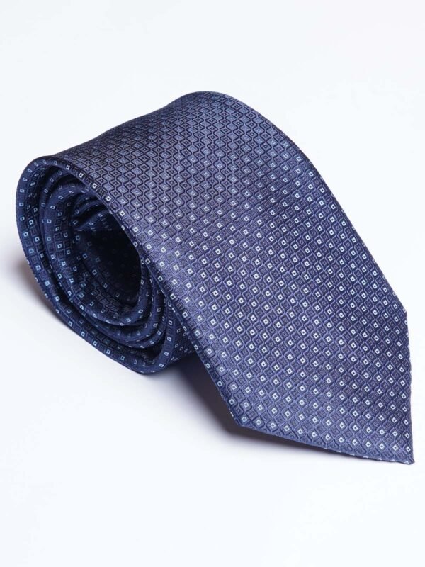 Dark Blue Designer Self Tie (TIE-1899)