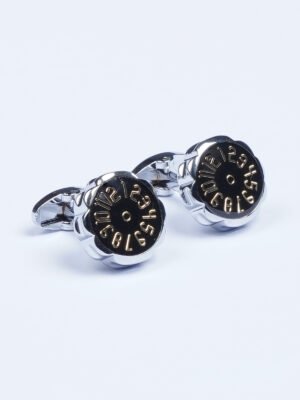 Clock Round Cufflink (CUFFLINK-509)
