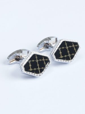 Classic Contrast Designer Cufflink (CUFFLINK-543)