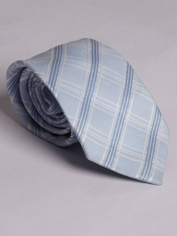 638.jpg Ice Blue Cool Look Tie (TIE-638)