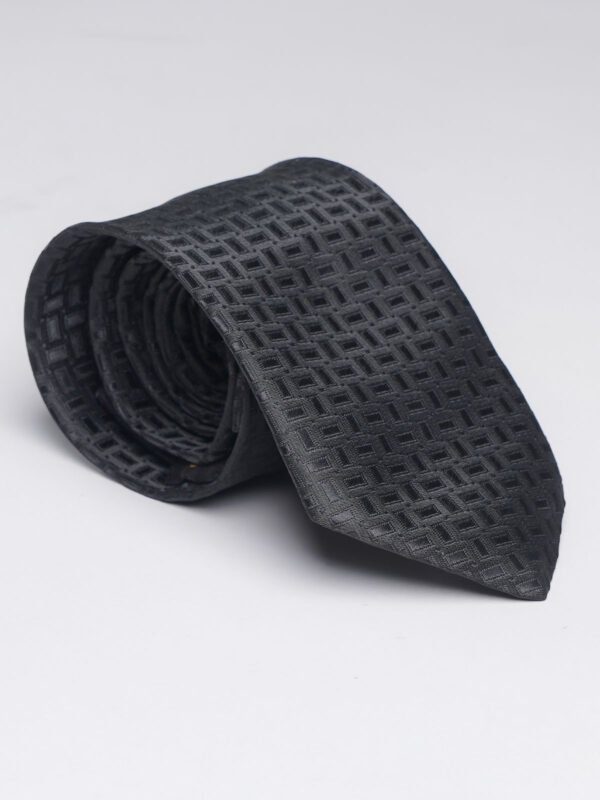 Black Designer Tie (TIE-854)
