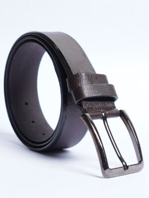 Dark Brown Leather Belt (BELT-870)