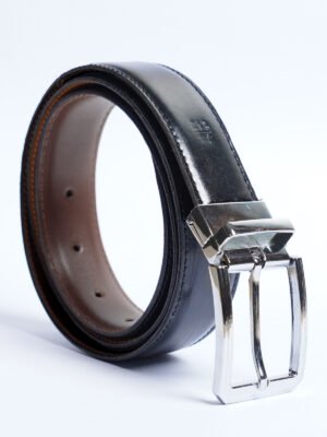 Dark Brown & Black Reversible Belt (BELT-881)
