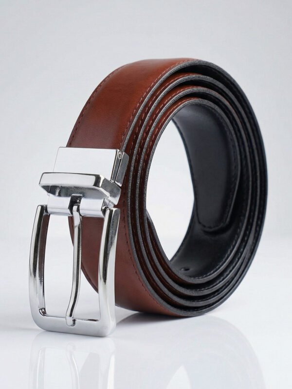 Light Brown & Black Reversible Belt (BELT-899)