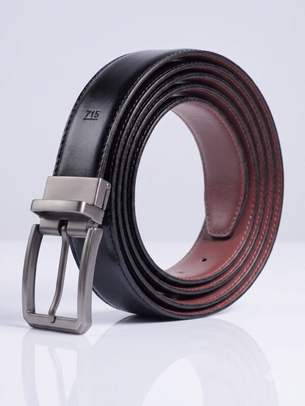 911-1.jpg Light Brown & Black Reversible Belt (BELT-911)