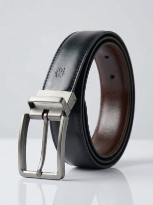 Dark Brown & Black Reversible Belt (BELT-912)