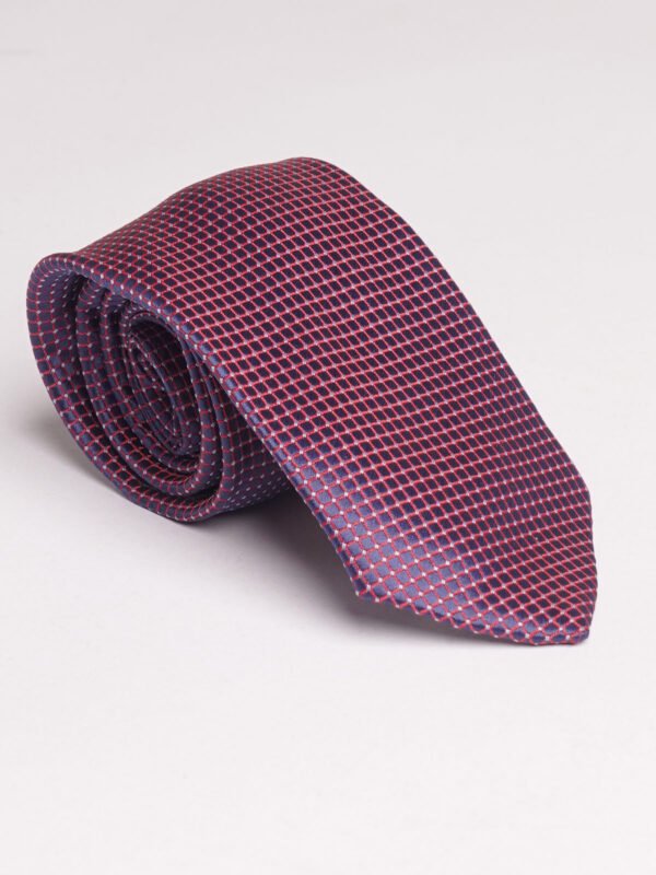 Blue Designer Self Tie (TIE-934)