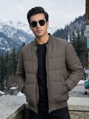 Light Green Imported Bomber Jacket (BJ-23)