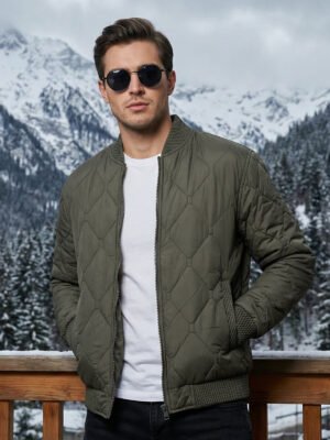 Green Imported Bomber Jacket (BJ-27)