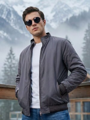 Grey Imported Bomber Jacket (BJ-42)