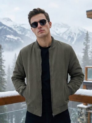 Green Imported Bomber Jacket (BJ-45)