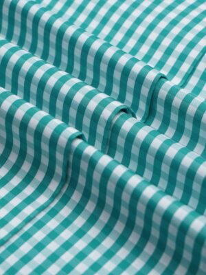 Green & White Check Bespoke Shirt (BSCK-019)