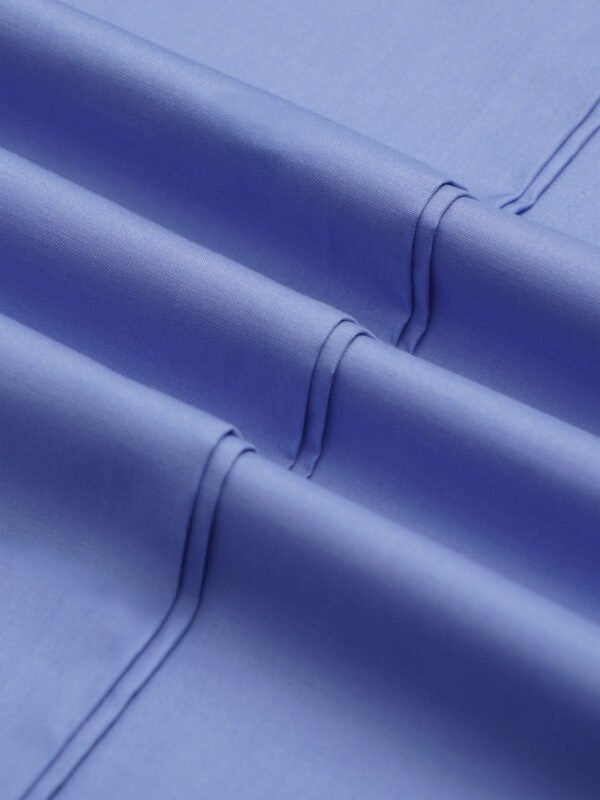 Blue Plain Bespoke Shirt (BSPL-198)