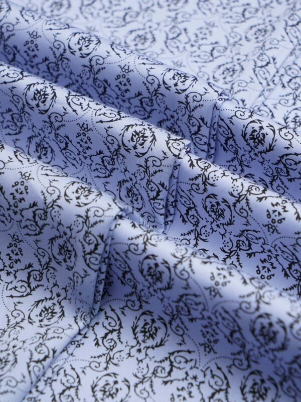Lilac Printed Bespoke Shirt (BSPL-288)