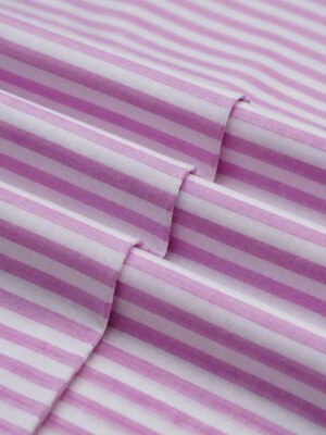 Pink & White Striped Bespoke Shirt (BSST-004)