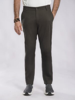 Dark Green Smart Fit Stretchable Chino Pant-59