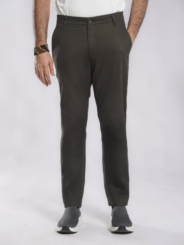 Dark Green Smart Fit Stretchable Chino Pant-59