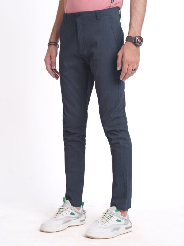CHINOMIDBLUE38-3.jpg Mid Blue Self Cotton Chino Pant-38