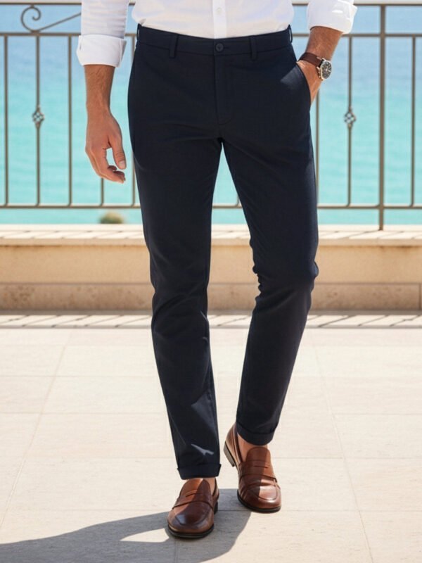 Navy Imported Chino Pant-69