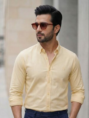 Lemon Oxford Shirt (CSB-281)