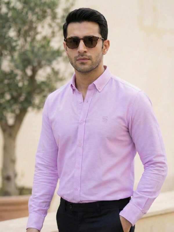Lilac Oxford Shirt (CSB-284)