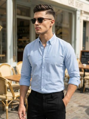 Sky Blue Oxford Shirt (CSB-293)