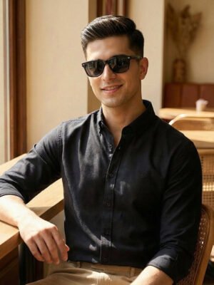 Black Oxford Shirt (CSB-294)
