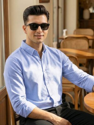 Blue Oxford Shirt (CSB-295)